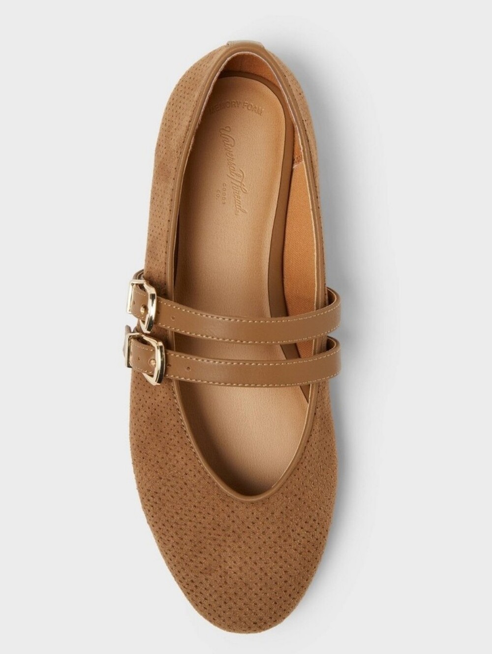 UNIVERSAL THREAD "Henrietta" Double Strap Mary Jane Flats Sz 8.5